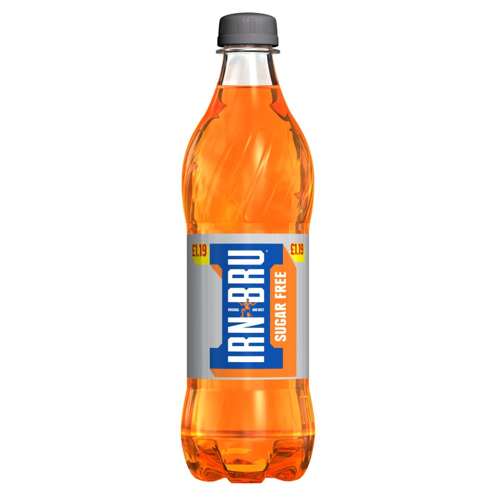 Irn Bru Sugar Free PM £1.19 PET 500ml