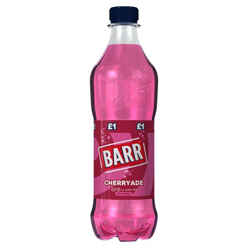 BARR Cherryade PM £1 500ml PET