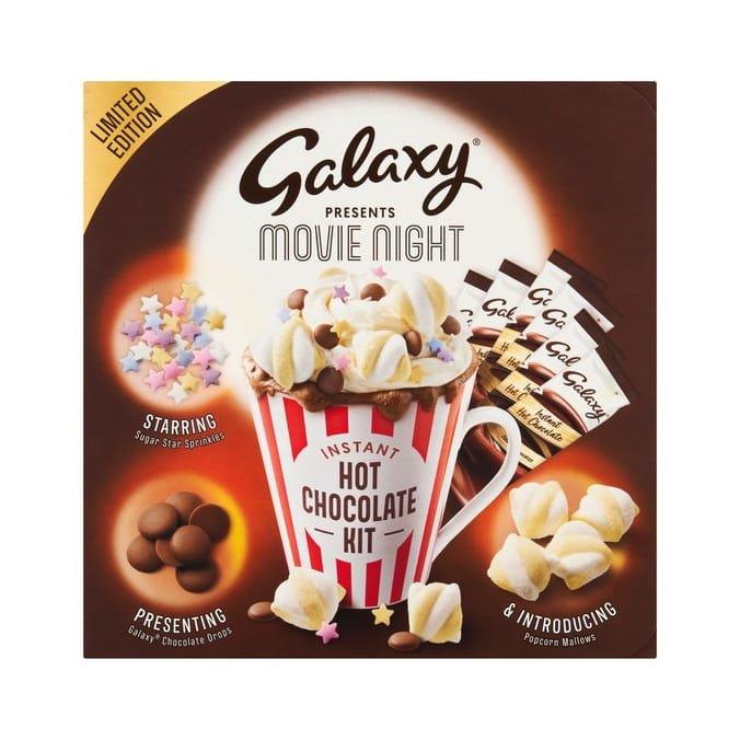 Galaxy Movie Night Hot Chocolate Kit 265g NEW