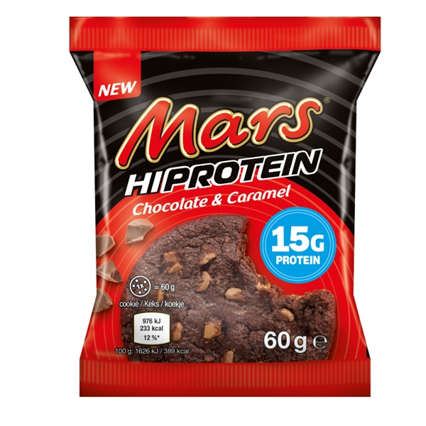MPO Mars Hi-Protein Choco & Caramel Cookies 60g NEW