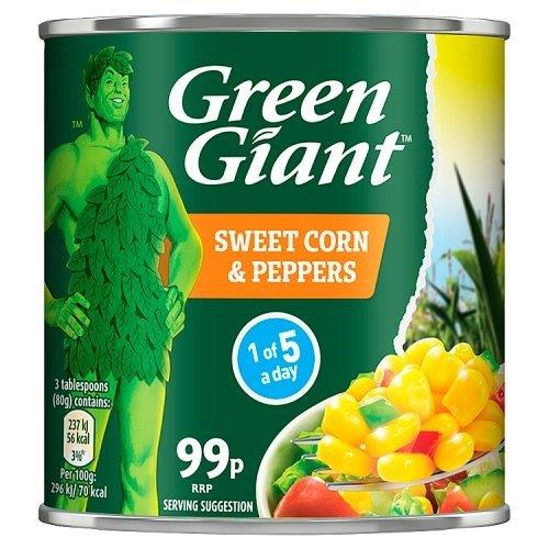 Green Giant Sweetcorn Peppers PM 99p 340g