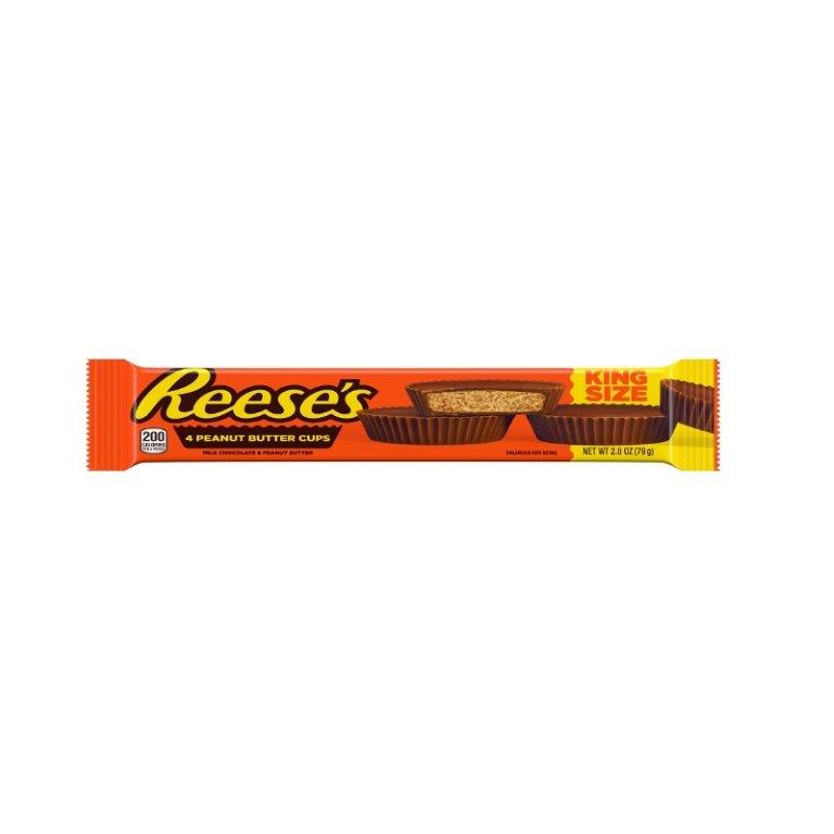 Reeses Peanut Butter 4 Cups King Size 79g NEW