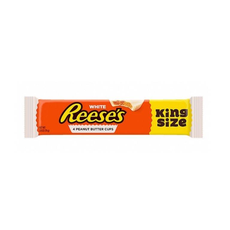 Reeses White Peanut Butter Cups King Size 79g NEW