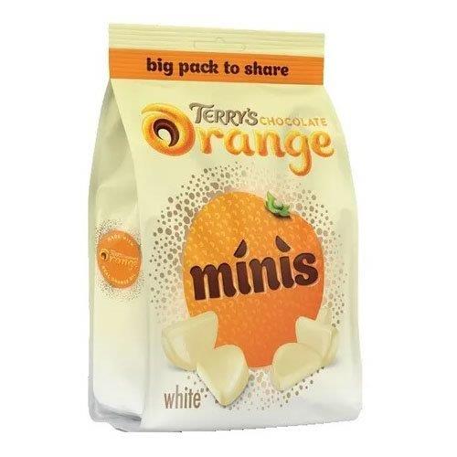 Terrys Minis White Chocolate Orange Bag 85g