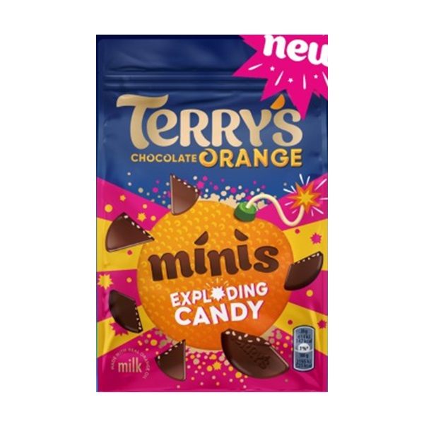 Terrys Mini Exploding Candy 105g NEW