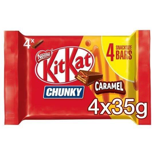 Kit Kat Chunky Caramel 4pk (4 x 35g)