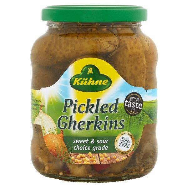 Kuhne Pickled Gherkins 370ml