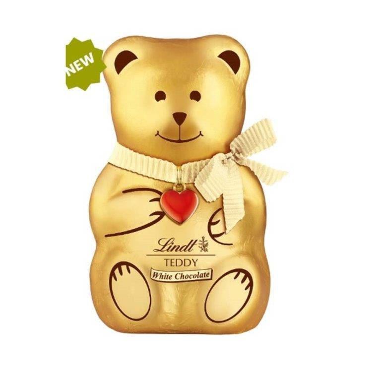 Lindt White Chocolate Teddy 100g