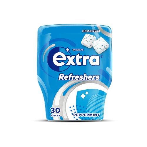 Extra Refreshers Peppermint S/F Chewing Gum Bottle 30s