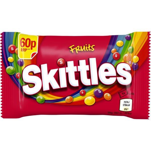 Skittles Fruit PM 60p 45g