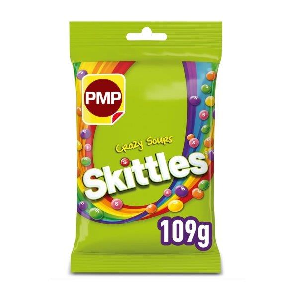 Skittles Crazy Sour PM £1.35 109g