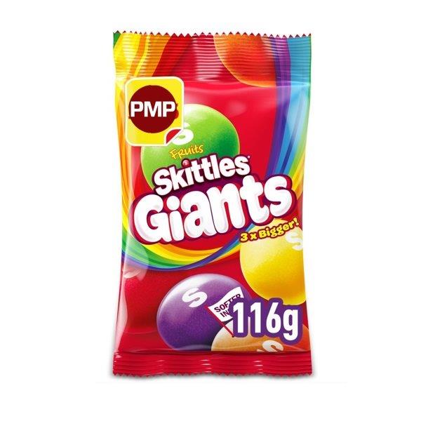 Skittles Giant Fruits PM £1.35 116g