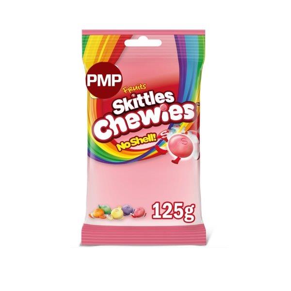 Skittles Chewies Sweets Fruit PM £1.35 125g