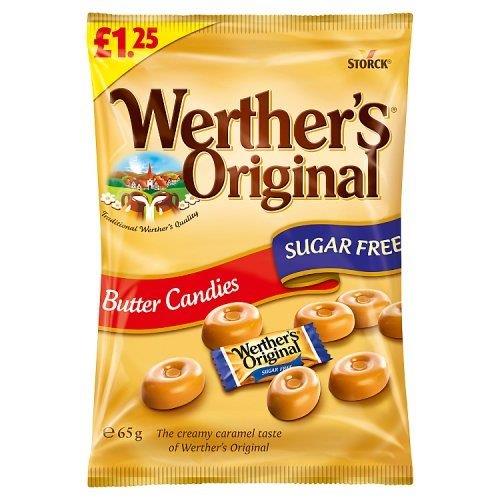 Werthers Sugar Free Butter Candies PM £1.25 65g