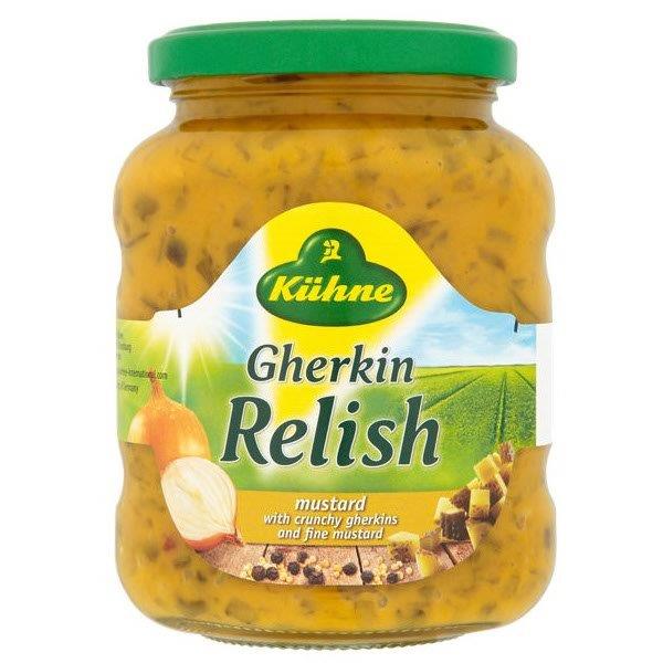 Kuhne Gherkin Relish Mustard 350g