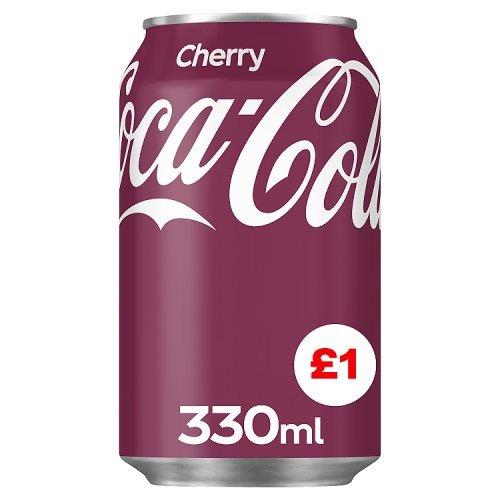 Coke Cherry PM £1 330ml