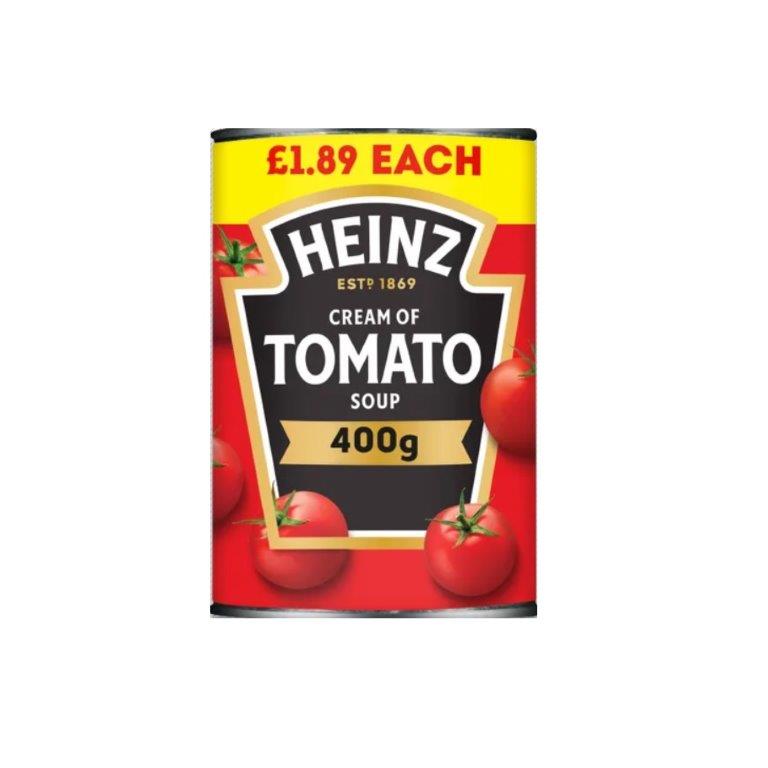 Heinz Cream Of Tomato Soup PM £1.89 400g