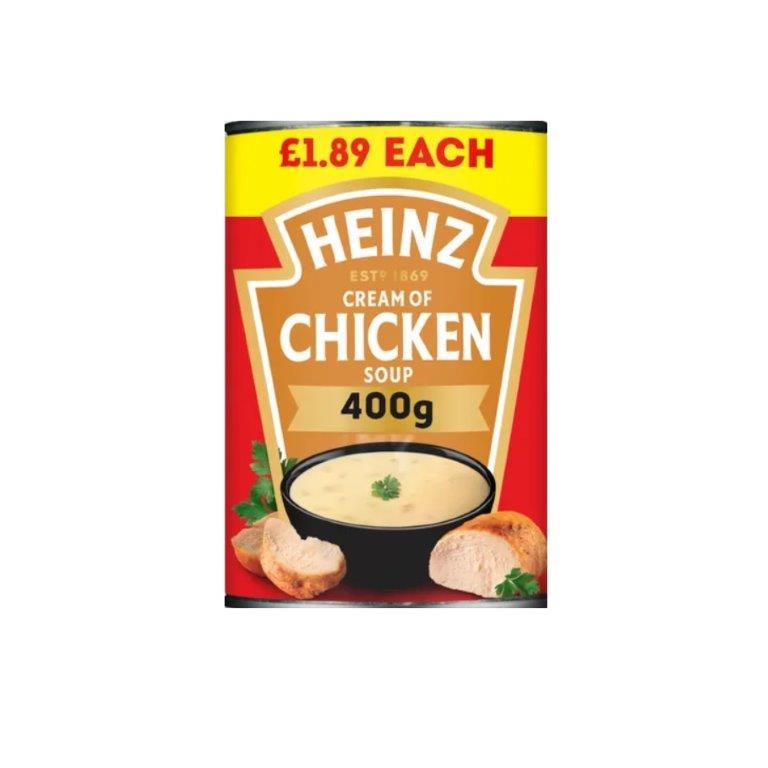 Heinz Chicken Soup PM £1.89 400g