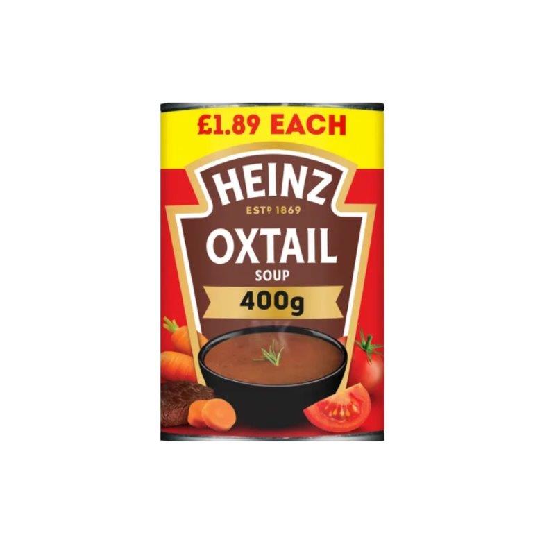 Heinz Oxtail Soup PM £1.89 400g