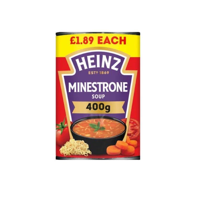 Heinz Minestrone Soup PM £1.89 400g