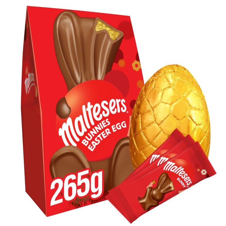 Maltesers Milk Chocolate Extra Large Easter Eggs 265g