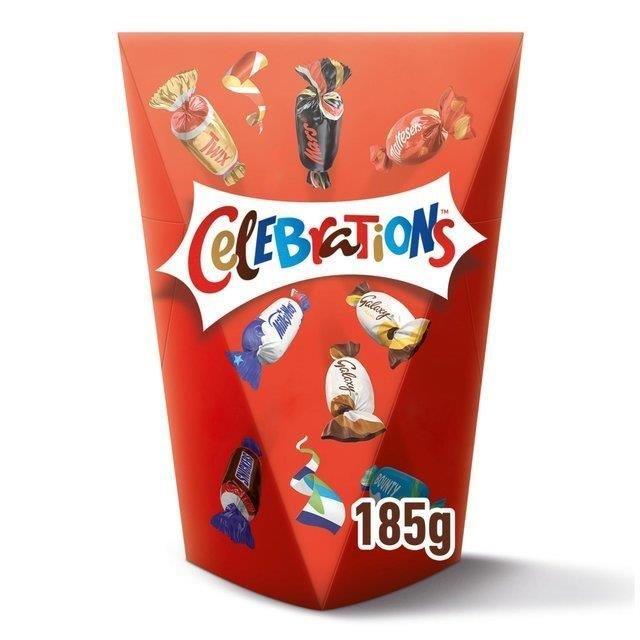 Celebrations Pop Box Gifting 185g