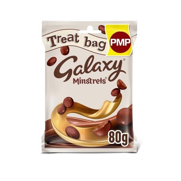 Galaxy Minstrels Treat Bag PM £1.35 80g