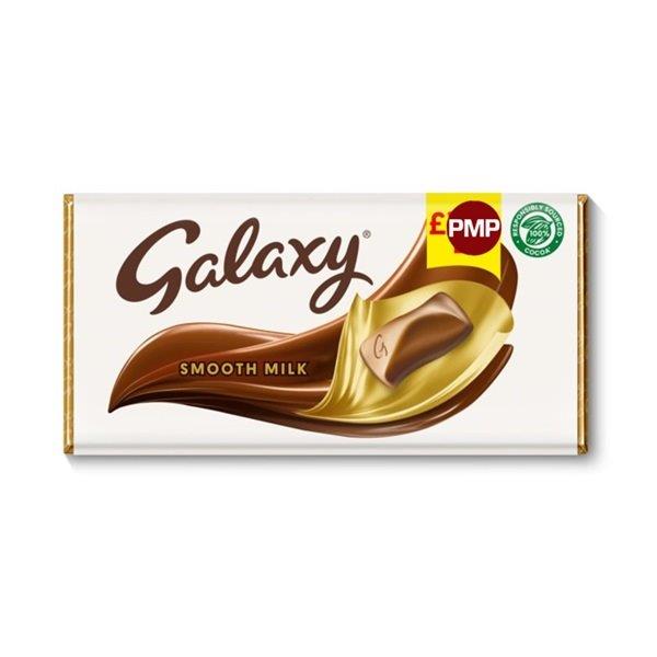 Galaxy Block Milk PM £1.35 100g