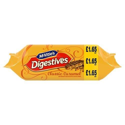 McVities Milk Chocolate Caramel Digestives PM £1.65 250g