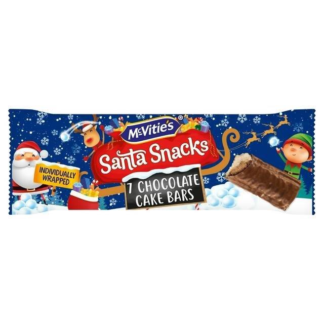 Santa Snacks Chocolate Cake Bar 7pk 152.6g