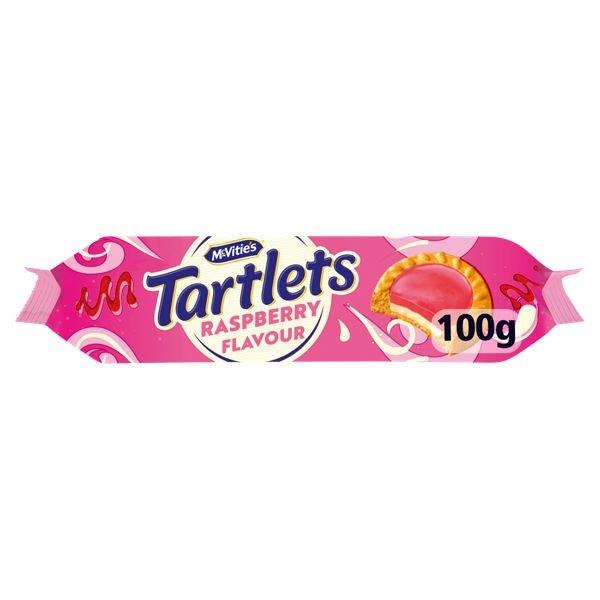 McVities Raspberry Tartlets 100g NEW