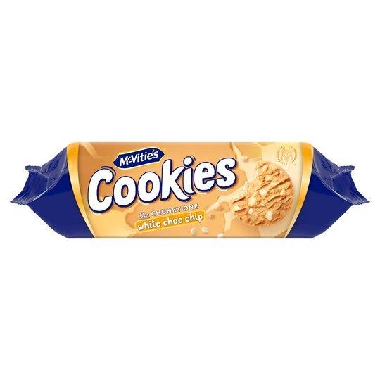 McVities White Choc Chip Cookies PM £1.25 150g