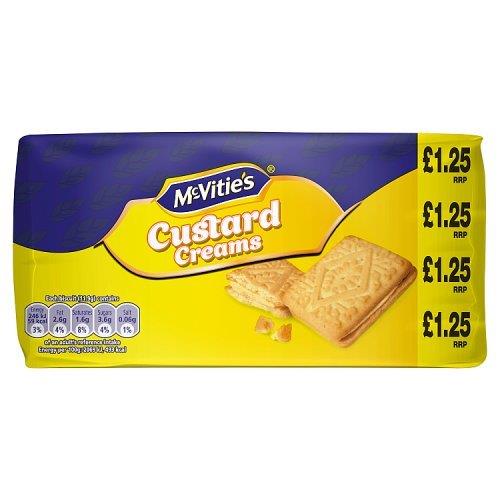 McVities Custard Creams PM £1.25 300g