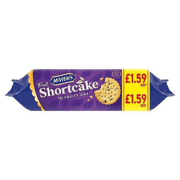 Mcvities Fruit Shortcake PM £1.59 200g