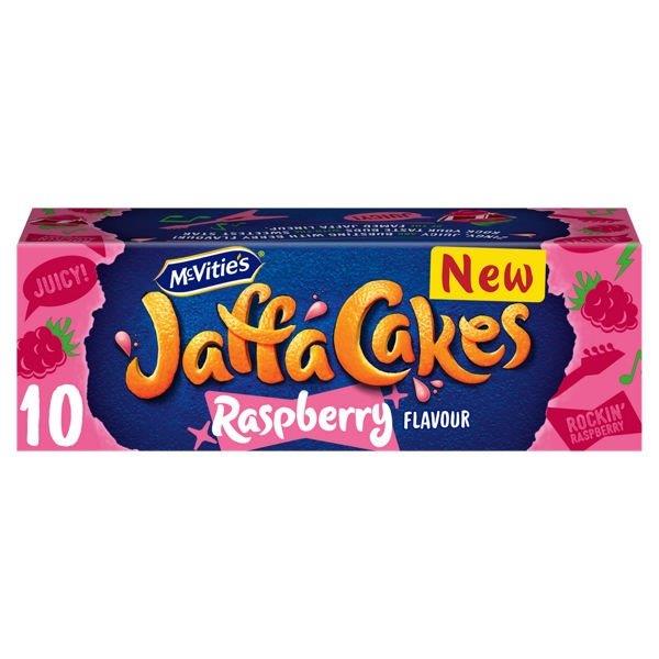 Mcvities Jaffa Cakes Raspberry 110g NEW
