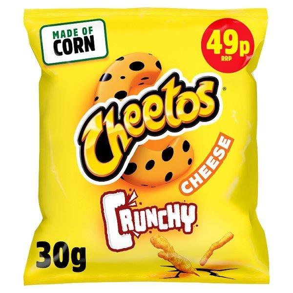 Cheetos Crunchy Cheese PM 49p 30g NEW