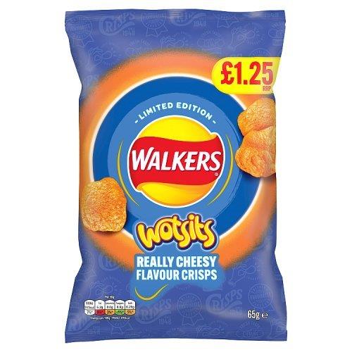 Walkers Wotsits Cheese PM £1.25 65g