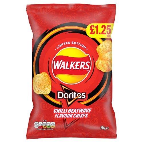 Walkers Doritos Chilli Heatwave PM £1.25 65g