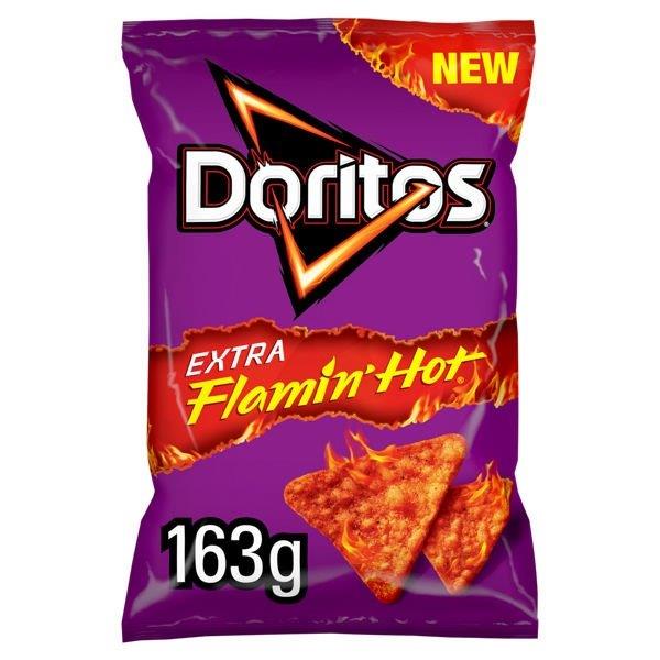 Doritos Extra Flamin Hot 163g NEW