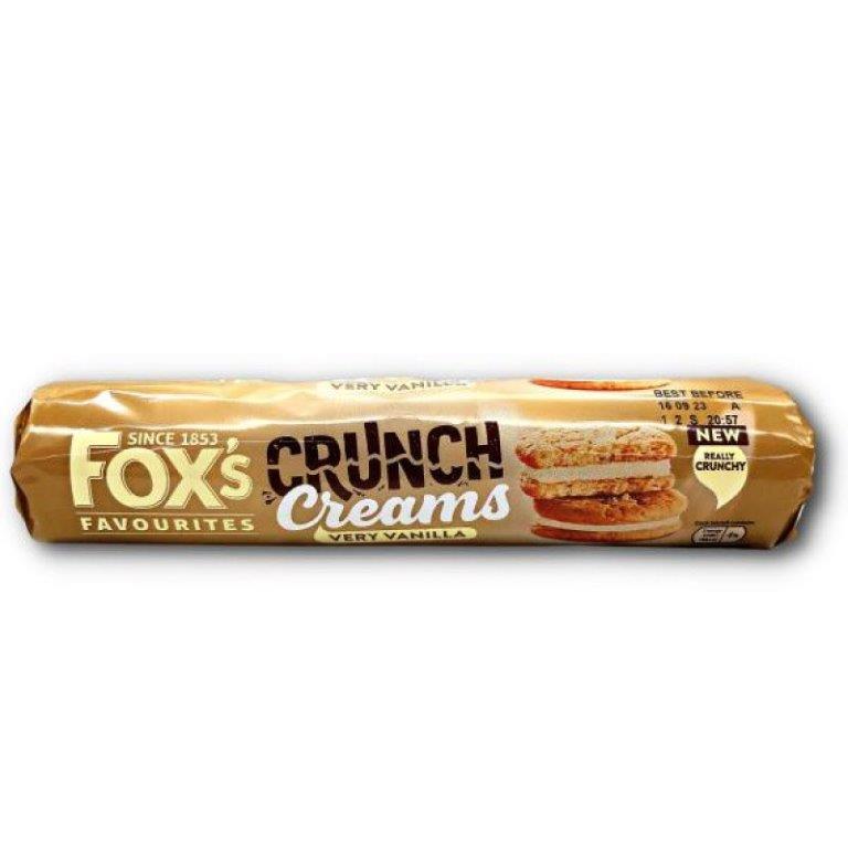 Foxs Crunch Creams Very Vanilla 200g NEW