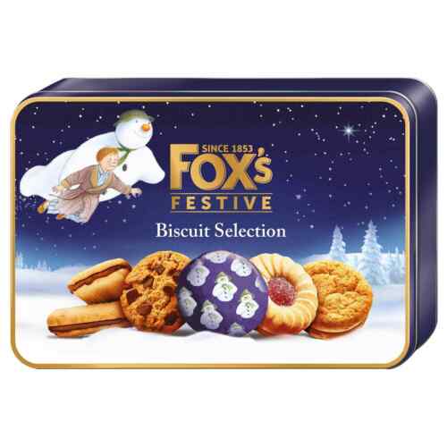 Foxs Snowman Biscuit Selection 350g