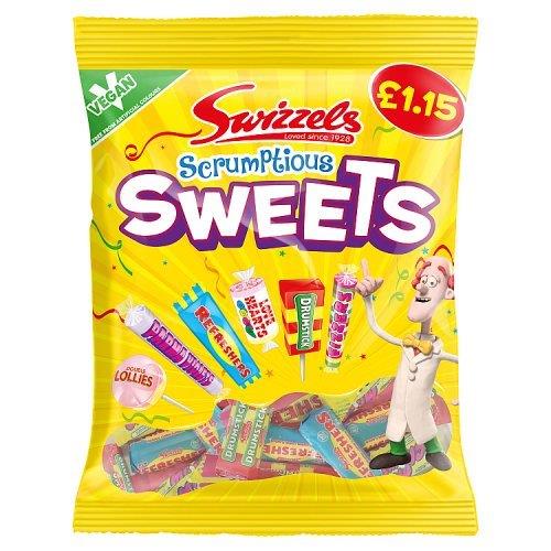Swizzels Scrumptious Sweets Bag PM £1.15 134g