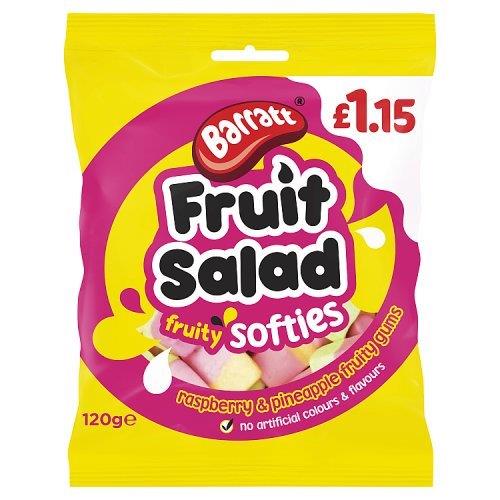 Barratt Fruit Salad Softies PM £1.15 120g