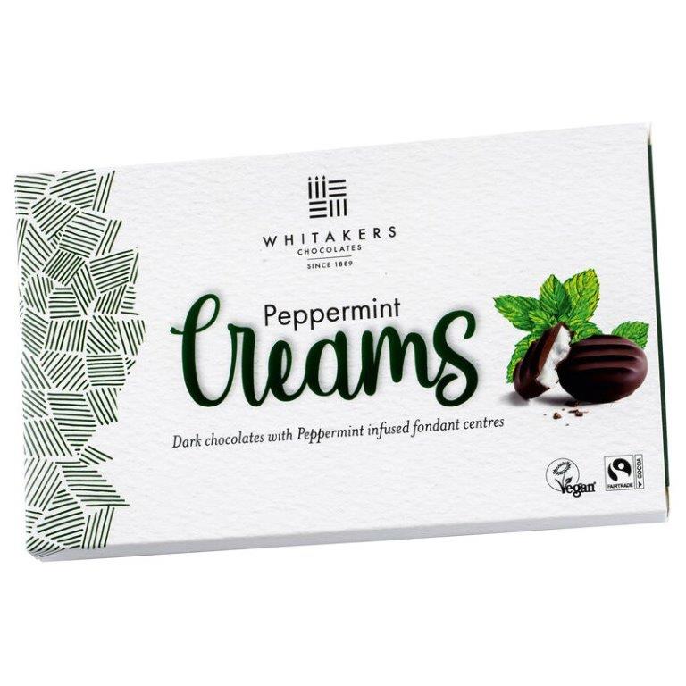 Whitakers Dark Chocolate Covered Peppermint Fondant Creams 150g