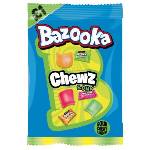 Bazooka Chews Sour Pm £1 120g NEW