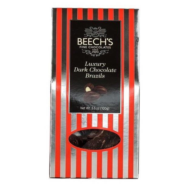 Beechs Dark Chocolate Brazils 100g