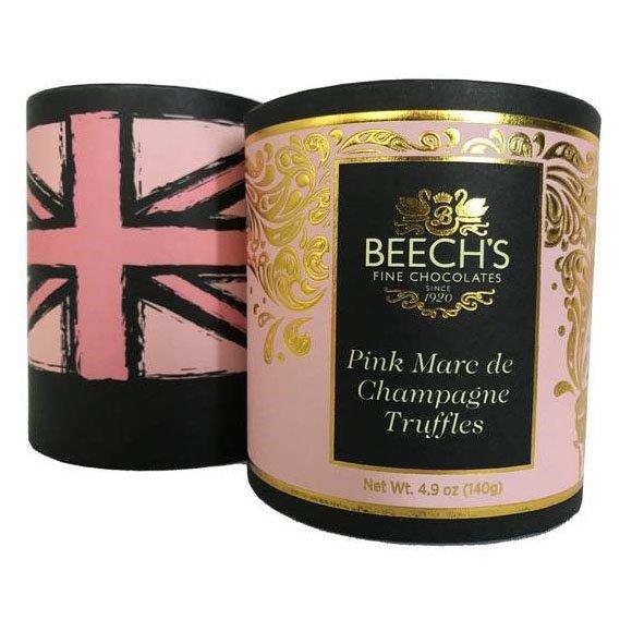Beechs Pink Champagne Posh Box Truffles 140g