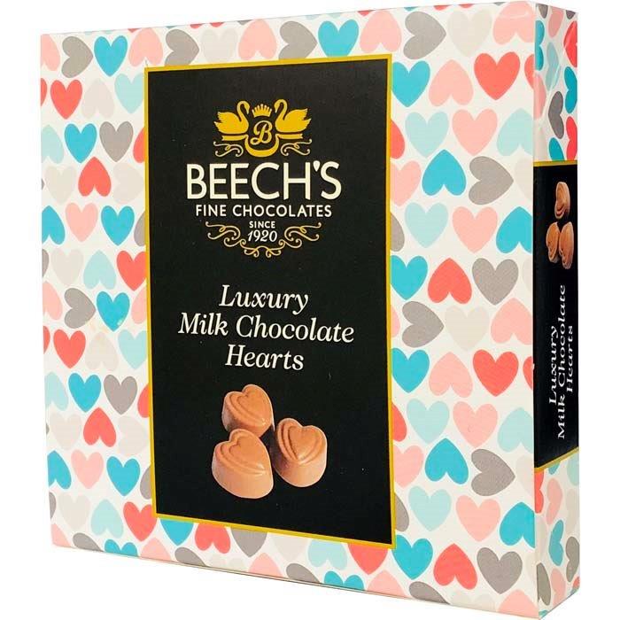 Beechs Luxury Chocolate Hearts 65g
