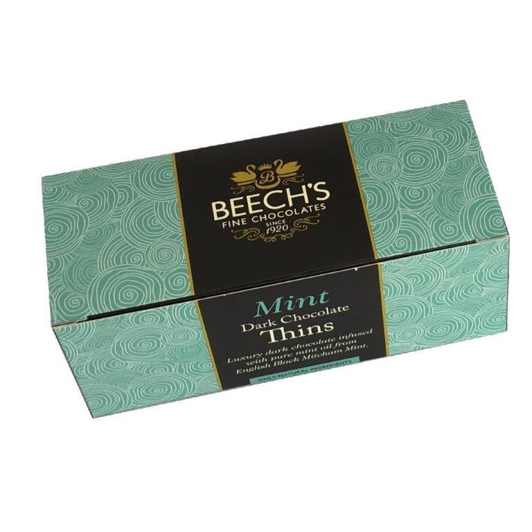 Beechs Dark Chocolate Mint Thins 150g