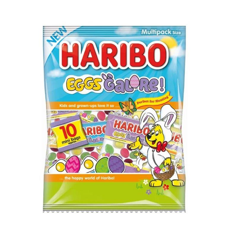 Haribo Eggs Galore Multipack Bag 10s 160g